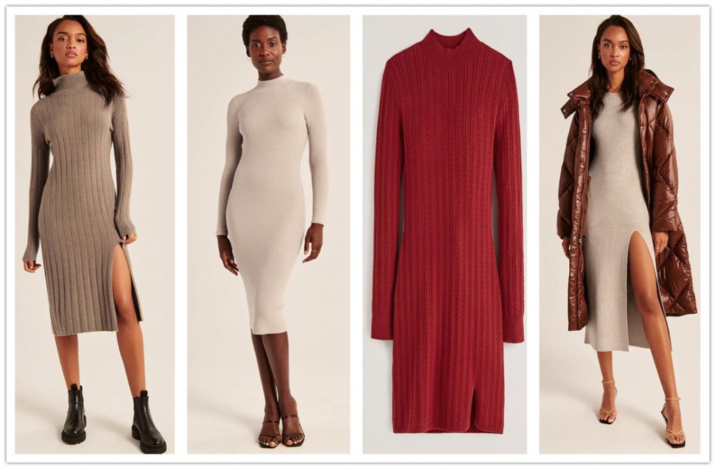 8 Best Cold Day Sweater Dresses Women Should Have